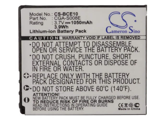 Battery For Leica C-lux 2, C-lux 3 3.7v, 1050mah - 3.89wh Batteries for Electronics Cameron Sino Technology Limited   