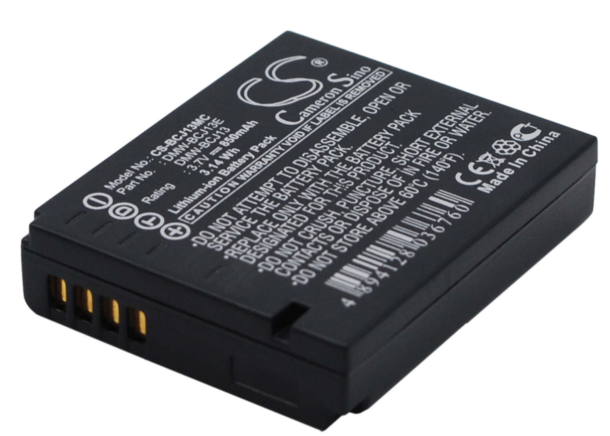 Battery For Leica D-lux5, D-lux5e, D-lux6, V-lux 3.7v, 850mah - 3.15wh Batteries for Electronics Cameron Sino Technology Limited   