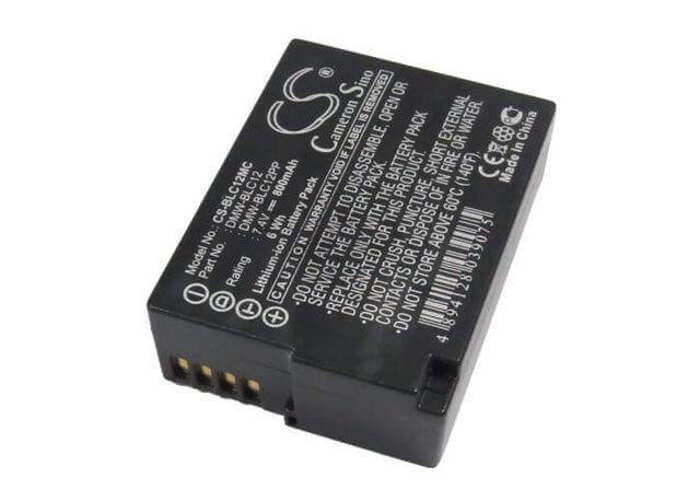 Battery For Leica V-lux 4 7.4v, 800mah - 5.92wh Camera Cameron Sino Technology Limited   