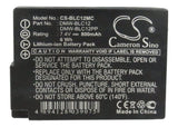 Battery For Leica V-lux 4 7.4v, 800mah - 5.92wh Camera Cameron Sino Technology Limited   