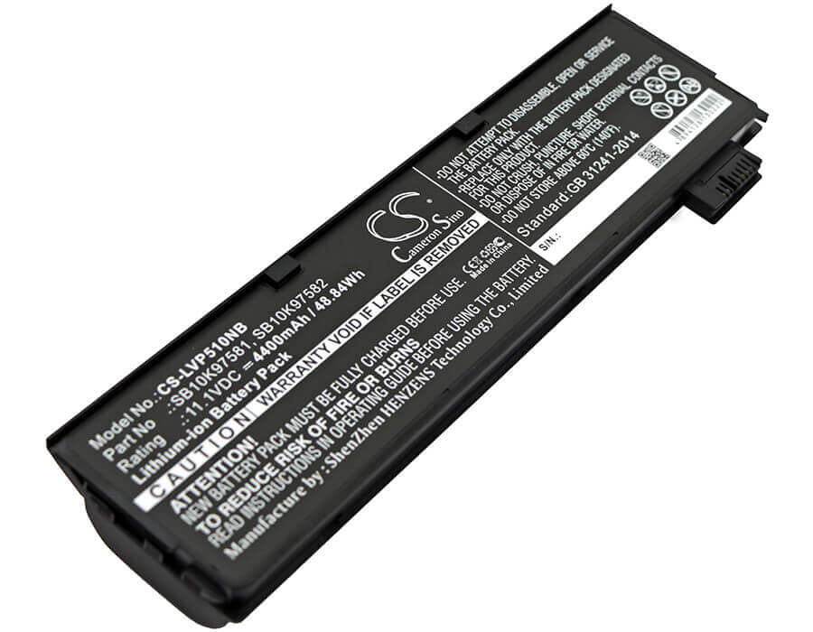 Battery For Lenovo, 20h90038cd, 20h9003acd, 20h9003bcd, 20h9a001cd, 20h9a009cd 11.1v, 4400mah - 48.84wh Batteries for Electronics Cameron Sino Technology Limited   