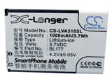 Battery For Lenovo A518 3.7v, 1000mah - 3.70wh Mobile, SmartPhone Cameron Sino Technology Limited   