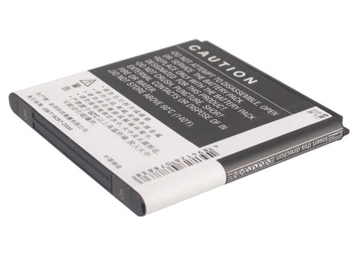 Battery For Lenovo A60+ 3.7v, 1650mah - 6.11wh Mobile, SmartPhone Cameron Sino Technology Limited   