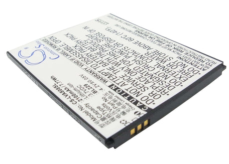 Battery For Lenovo A8, A808t 3.7v, 2100mah - 7.77wh Mobile, SmartPhone Cameron Sino Technology Limited   