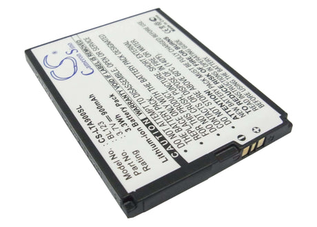 Battery For Lenovo A900 3.7v, 900mah - 3.33wh Mobile, SmartPhone Cameron Sino Technology Limited   