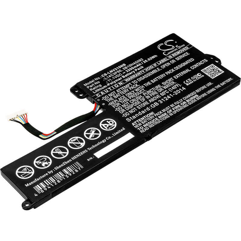 Battery For Lenovo, Chromebook N21, Chromebook N21-80mg, 11.1v, 3200mah - 35.52wh Notebook, Laptop Cameron Sino Technology Limited   