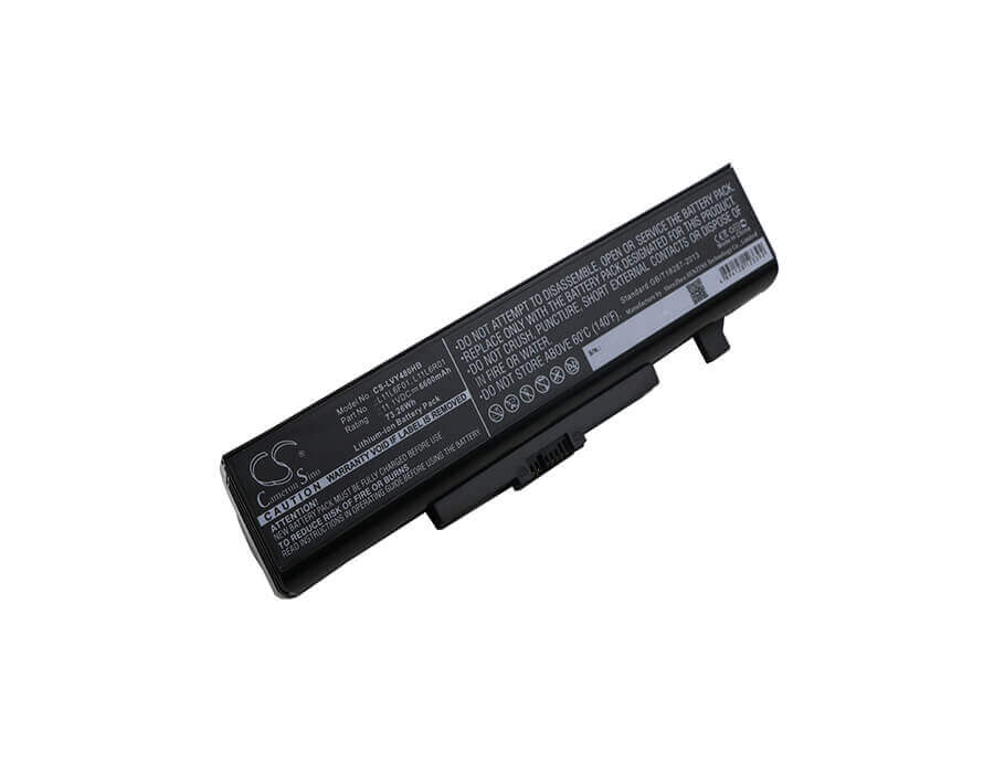 Battery For Lenovo, Deapad Z380a, Ideapad B480, Ideapad B485 11.1v, 6600mah - 73.26wh Notebook, Laptop Cameron Sino Technology Limited   