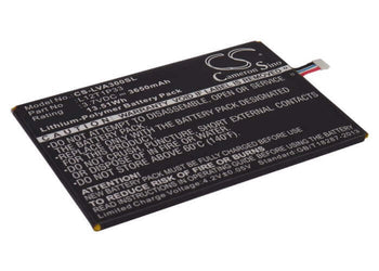 3.7V, Li-Polymer, 3650mAh, Tablet battery fits Lenovo, L12d1p31, Ideapad A1000l-f60041, Ideapad A1010, 13.51Wh