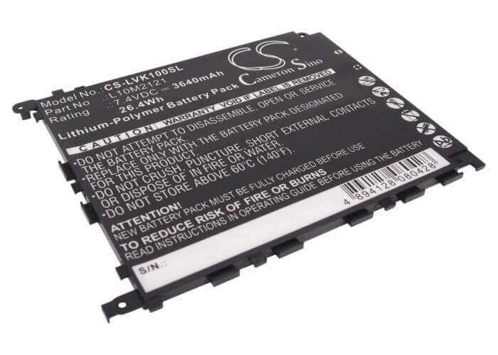 Battery For Lenovo Ideapad K1 7.4v, 3640mah - 26.94wh Batteries for Electronics Cameron Sino Technology Limited (Suspended)   