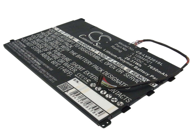 Battery For Lenovo Ideapad S2010 3.7v, 7650mah - 28.31wh Tablet Cameron Sino Technology Limited   