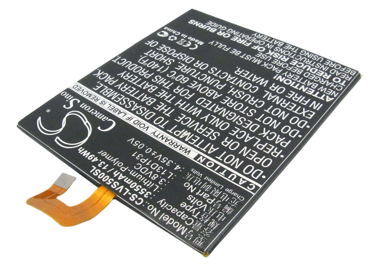 Battery For Lenovo Ideapad S5000, Tab 2 A7-20, Ideatab 2 A7-30 3.8v, 3550mah - 13.49wh Tablet Cameron Sino Technology Limited   