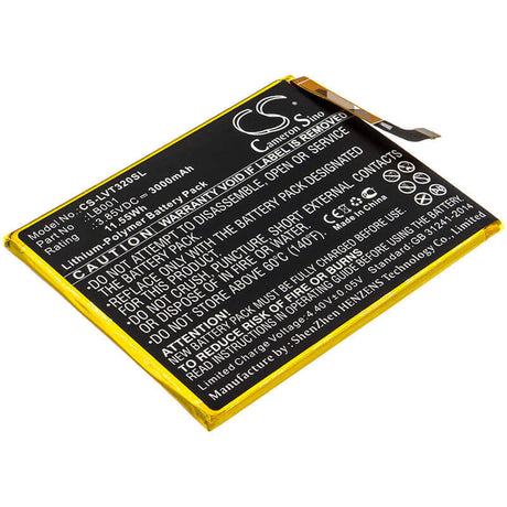 Battery For Lenovo, K320t, Paby0001cn 3.85v, 3000mah - 11.55wh Mobile, SmartPhone Cameron Sino Technology Limited   