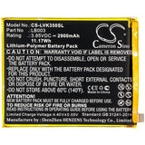 Battery For Lenovo, K350t, K5, K5 Dual Sim 3.85v, 2900mah - 11.17wh Mobile, SmartPhone Cameron Sino Technology Limited   