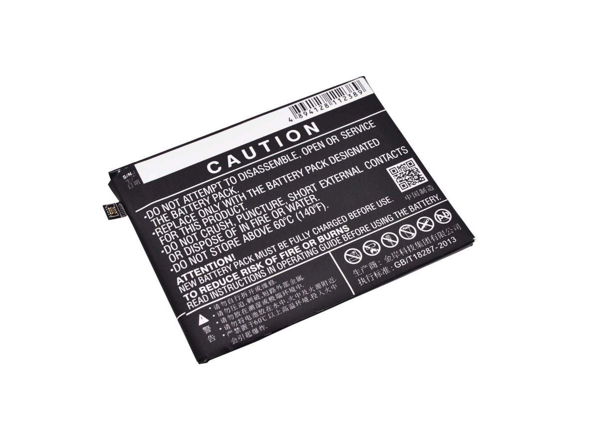 Battery For Lenovo K5 Note, K52t38, Lemon K5 Note Dual Sim Td-lte 3.8v, 3400mah - 12.92wh Mobile, SmartPhone Cameron Sino Technology Limited   