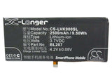 Battery For Lenovo K900, K100 3.7v, 2500mah - 9.25wh Mobile, SmartPhone Cameron Sino Technology Limited   