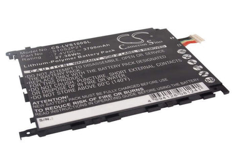 Battery For Lenovo Lepad Y1011, Lepad S1 7.4v, 3700mah - 27.38wh Tablet Cameron Sino Technology Limited   