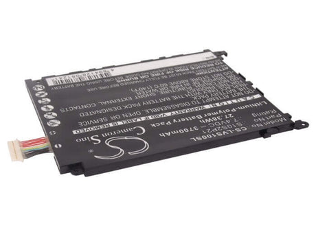 Battery For Lenovo Lepad Y1011, Lepad S1 7.4v, 3700mah - 27.38wh Tablet Cameron Sino Technology Limited   