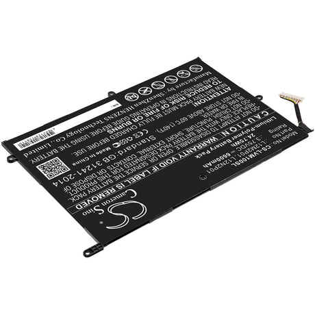 Battery For Lenovo, Miix 10, Thinkpad Tablet 2 3679 - 10.1, Z2760 3.75v, 6600mah - 24.75wh Tablet Cameron Sino Technology Limited   