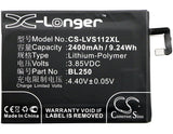 Battery For Lenovo, S1a40, S1a40 Dual Sim Td-lte, S1c50, S1c50 3.85v, 2400mah - 9.24wh Mobile, SmartPhone Cameron Sino Technology Limited   