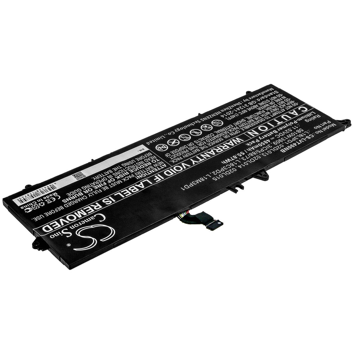 Battery For Lenovo, T490s 20nx001fcd, Thinkpad T490s, Thinkpad T490s(20nx000rcd) 11.52v, 4850mah - 55.87wh Notebook, Laptop Cameron Sino Technology Limited   