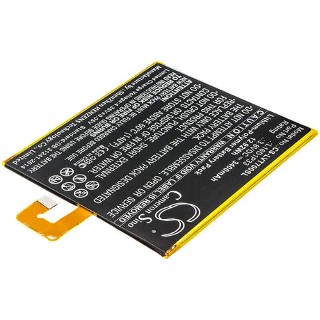 Battery For Lenovo, Tab 7, Tb-7504f, Tb-7504x 3.8v, 3400mah - 12.92wh Tablet Cameron Sino Technology Limited   