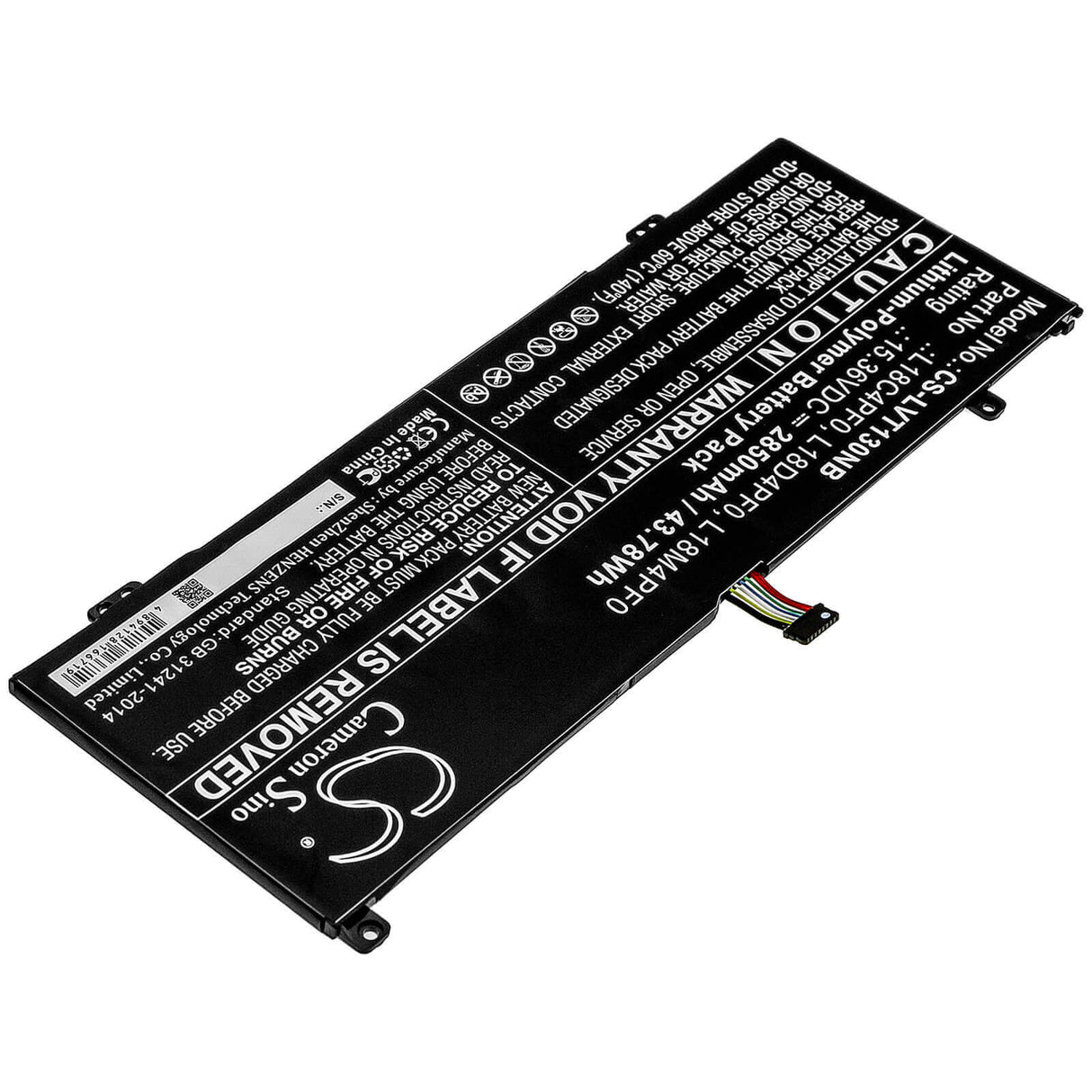 Battery For Lenovo, Thinkbook 13s, Thinkbook 13s-20r9005fsb, Thinkbook 13s-20r9005gsb 15.36v, 2850mah - 43.78wh Notebook, Laptop Cameron Sino Technology Limited   