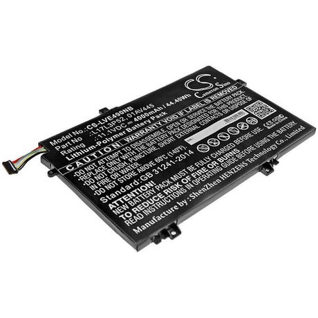 Battery For Lenovo, Thinkpad E485, Thinkpad E485-20ku000nge, 01av445 11.1v, 4000mah - 44.40wh Notebook, Laptop Cameron Sino Technology Limited   