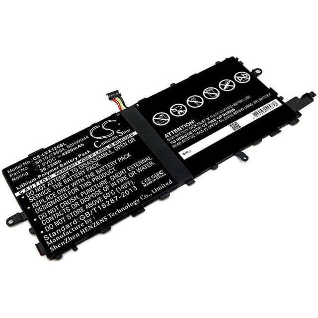 Battery For Lenovo, Thinkpad X1 Tablet 7.5v, 4900mah - 36.75wh Tablet Cameron Sino Technology Limited   