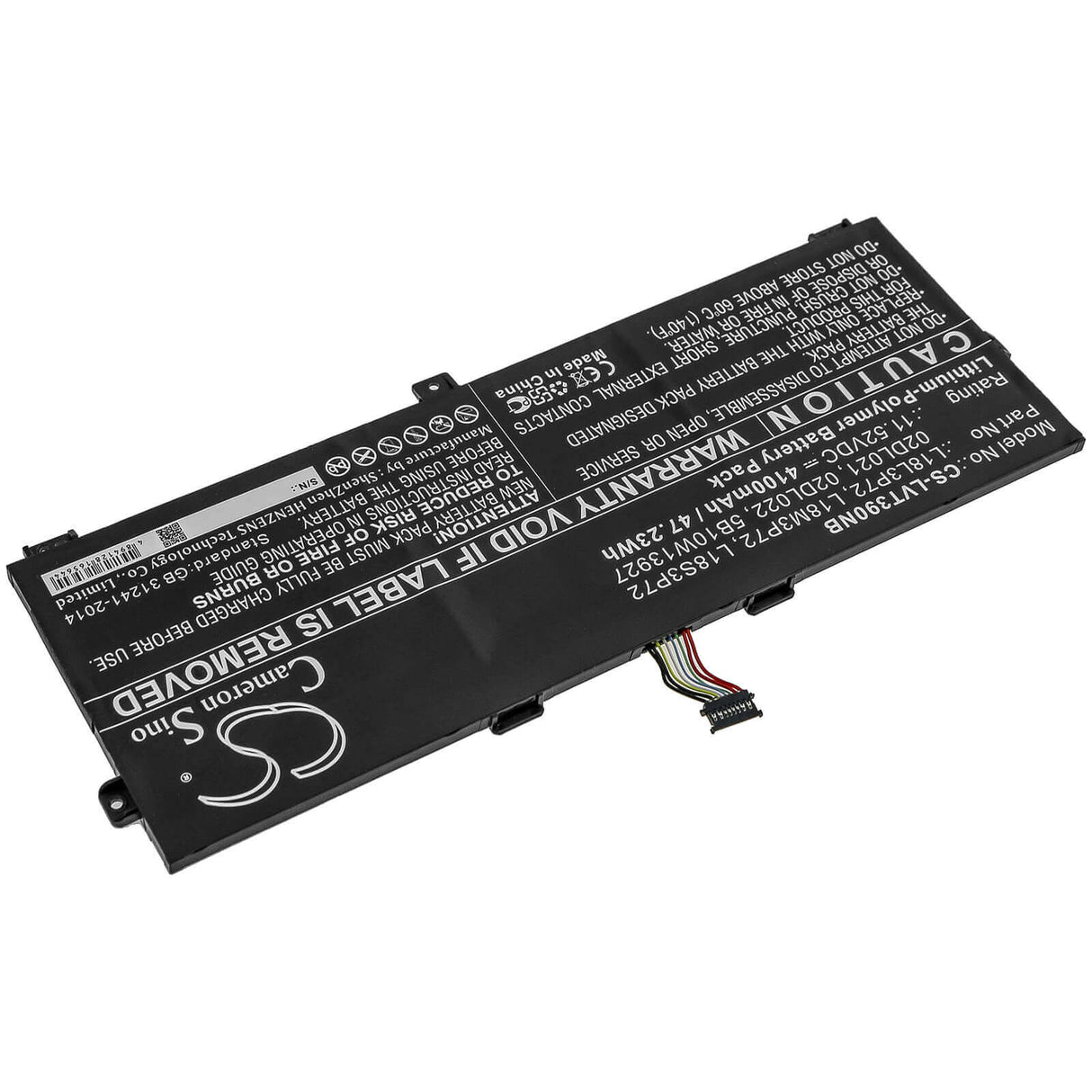 Battery For Lenovo, Thinkpad X390 Yoga, Thinkpad X390 Yoga(20nna005cd) 11.52v, 4100mah - 47.23wh Notebook, Laptop Cameron Sino Technology Limited   