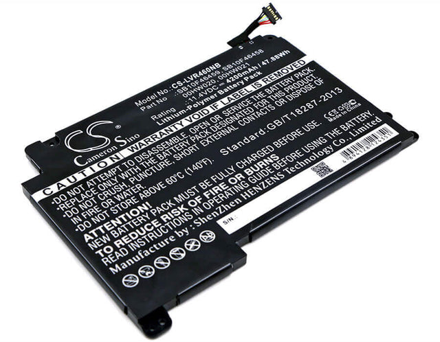 Battery For Lenovo, Thinkpad Yoga 460 11.4v, 4200mah - 47.88wh Notebook, Laptop Cameron Sino Technology Limited   