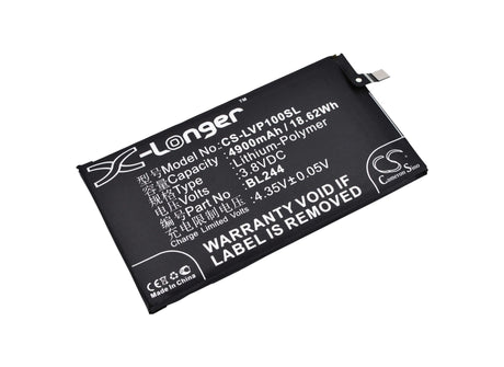 Battery For Lenovo Vibe P1, P1 Turbo, P1c58 3.8v, 4900mah - 18.62wh Mobile, SmartPhone Cameron Sino Technology Limited   