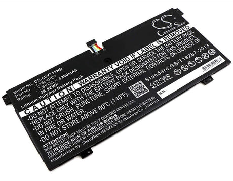 Battery For Lenovo, Yoga 710, Yoga 710-11isk 7.6v, 5200mah - 39.52wh Batteries for Electronics Cameron Sino Technology Limited (Suspended)   