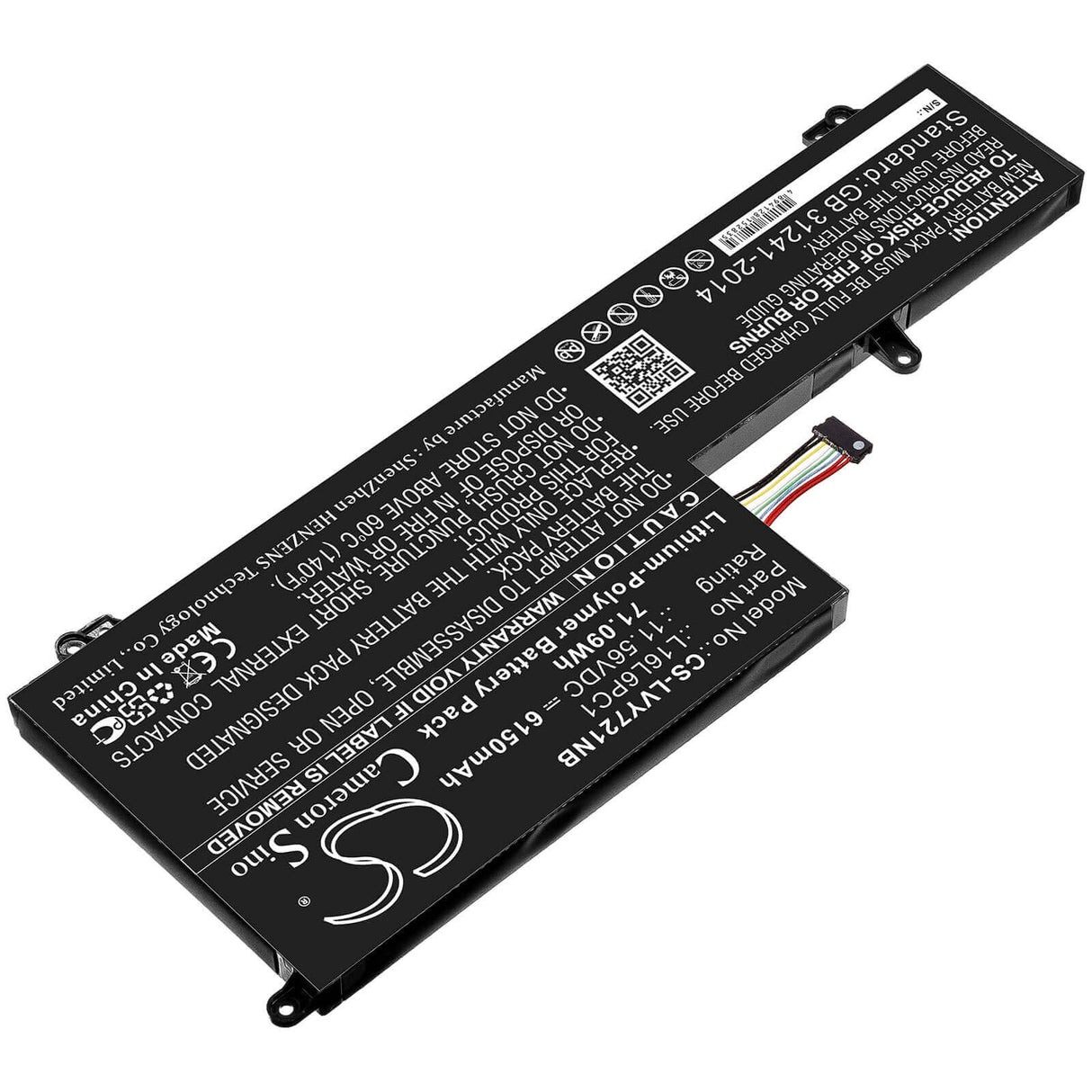 Battery For Lenovo, Yoga 720, Yoga 720-15, Yoga 720-15ikb 11.56v, 6150mah - 71.09wh Notebook, Laptop Cameron Sino Technology Limited   