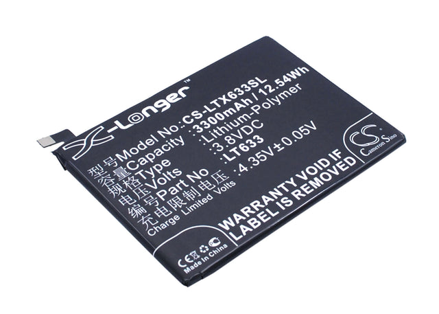 Battery For Letv Max, Mx1 3.8v, 3300mah - 12.54wh Mobile, SmartPhone Cameron Sino Technology Limited   