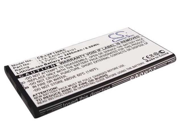 Battery For Lg Agl29141, L09c, L-09c 3.7v, 2400mah - 8.88wh Hotspot Cameron Sino Technology Limited   