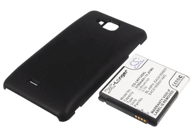 Battery For Lg F120, F120l, F120k 3.7v, 3100mah - 11.47wh Mobile, SmartPhone Cameron Sino Technology Limited   