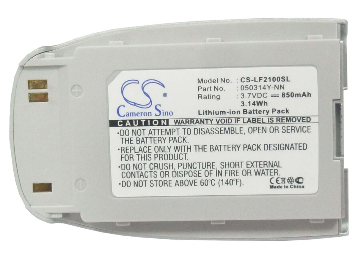 Battery For Lg F2100, G220 3.7v, 850mah - 3.15wh Mobile, SmartPhone Cameron Sino Technology Limited   