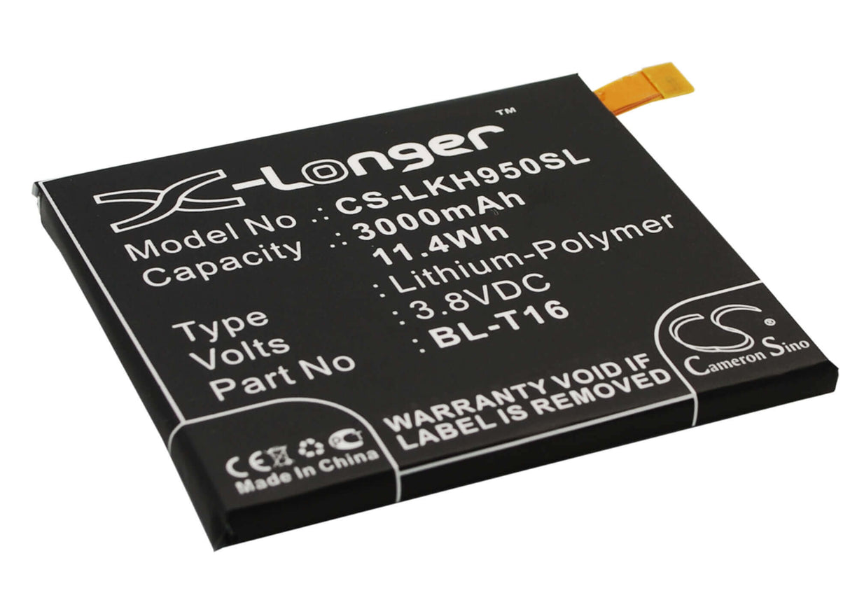 Battery For Lg G Flex 2, H955, Ls996 3.8v, 3000mah - 11.40wh Mobile, SmartPhone Cameron Sino Technology Limited   