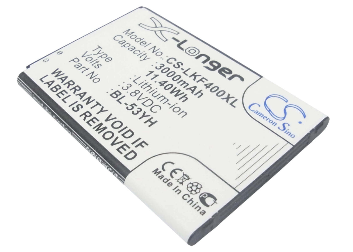 Battery For Lg G3, D855, D852, D855 Lte 3.8v, 3000mah - 11.40wh Mobile, SmartPhone Cameron Sino Technology Limited   