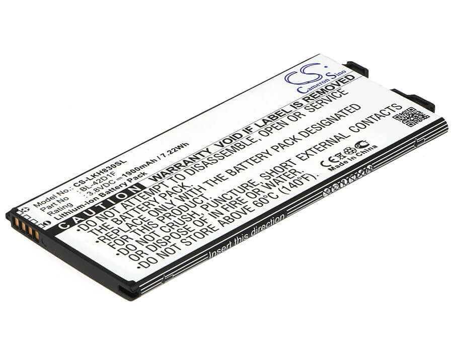 Battery For Lg G5, H830, G5 Lite 3.8v, 1900mah - 7.22wh Mobile, SmartPhone Cameron Sino Technology Limited   