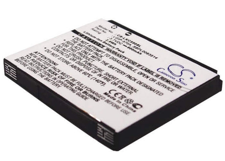 Battery For Lg Kc550, Kc550 Orsay, Kf700 3.7v, 800mah - 2.96wh Mobile, SmartPhone Cameron Sino Technology Limited   