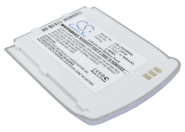 Battery For Lg Ke500, Ke508, Ke550 3.7v, 800mah - 2.96wh Mobile, SmartPhone Cameron Sino Technology Limited (Suspended)   