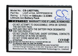 Battery For Lg Ke770, Kg289, 278a 3.7v, 550mah - 2.04wh Mobile, SmartPhone Cameron Sino Technology Limited   