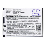 Battery For Lg Kg270, Kg275, Kg278 3.7v, 750mah - 2.78wh Mobile, SmartPhone Cameron Sino Technology Limited   