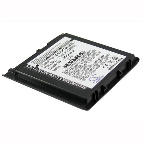 Battery For Lg Kg810, Kg-810, Mg810 3.7v, 800mah - 2.96wh Mobile, SmartPhone Cameron Sino Technology Limited   