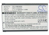 Battery For Lg Km380, Kt520, Kf300 3.7v, 650mah - 2.41wh Mobile, SmartPhone Cameron Sino Technology Limited   