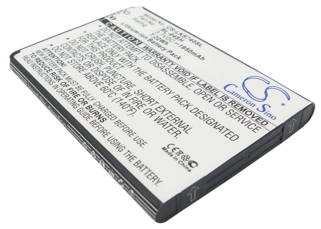 Battery For Lg Ks20 3.7v, 1950mah - 7.22wh Mobile, SmartPhone Cameron Sino Technology Limited   