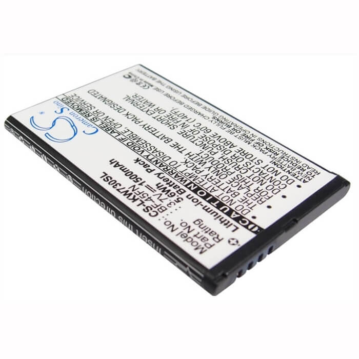 Battery For Lg Kw730 3.7v, 1500mah - 5.55wh Mobile, SmartPhone Cameron Sino Technology Limited   