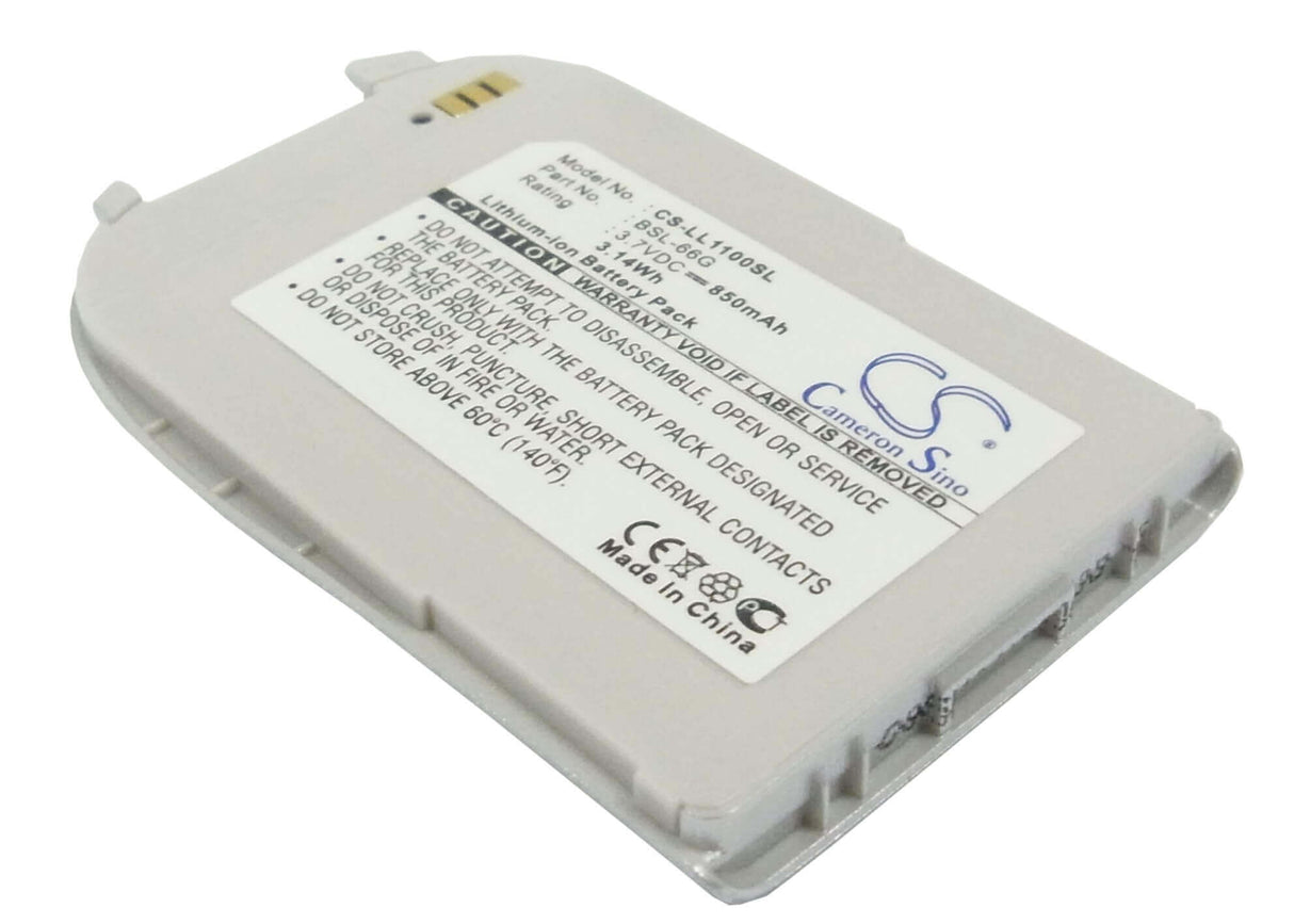 Battery For Lg L1100, L1150, G850 3.7v, 850mah - 3.15wh Mobile, SmartPhone Cameron Sino Technology Limited (Suspended)   