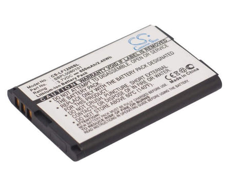 Battery For Lg L3100, F9100, F1200 3.7v, 650mah - 2.41wh Mobile, SmartPhone Cameron Sino Technology Limited (Suspended)   